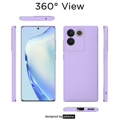 Purple Matte mobile cover for iQOO Z7 Pro 5G – Pikkme – photo 2