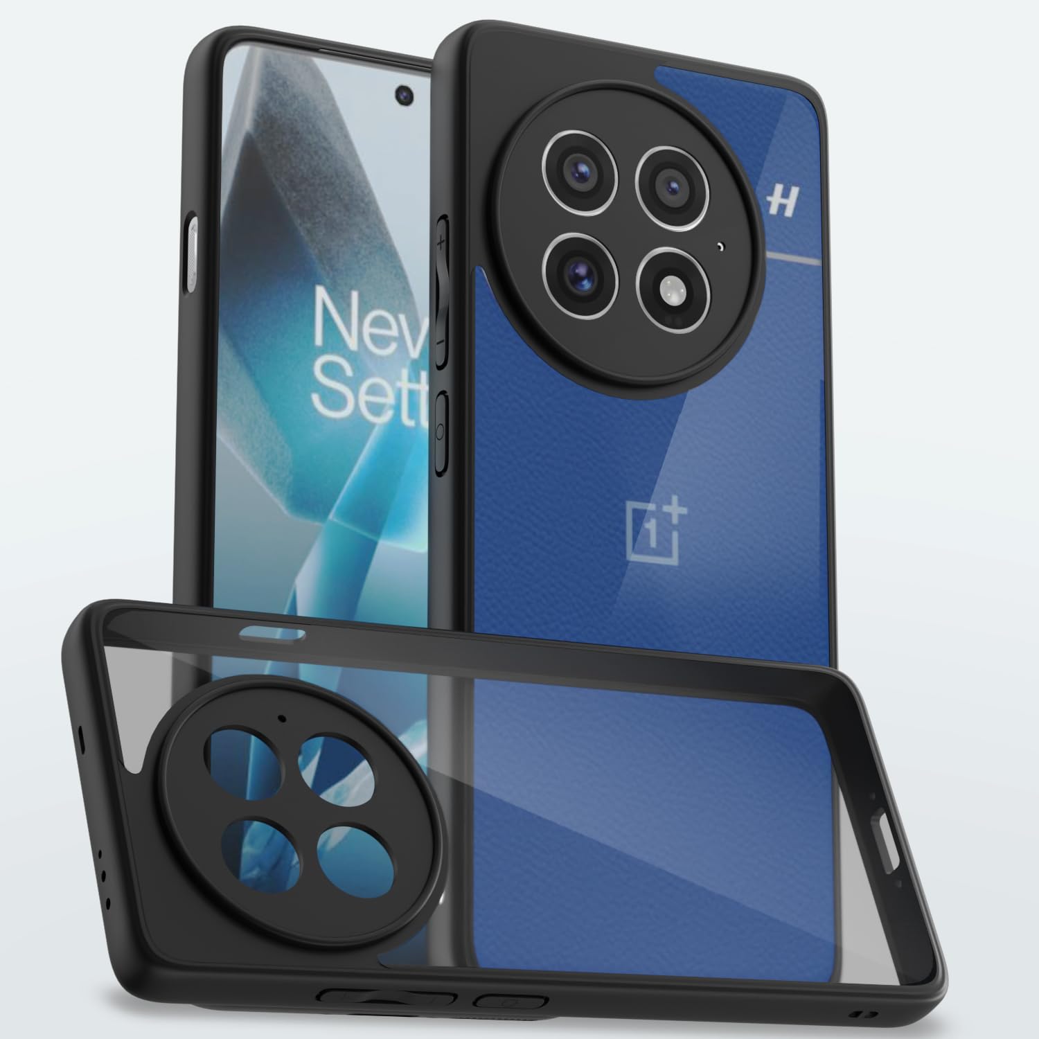 Pikkme OnePlus 13 5G black back cover