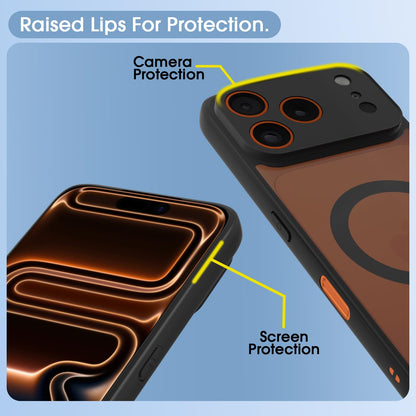 Pikkme iPhone 17 Pro Max black smoke mag-safe mobile cover – photo 4