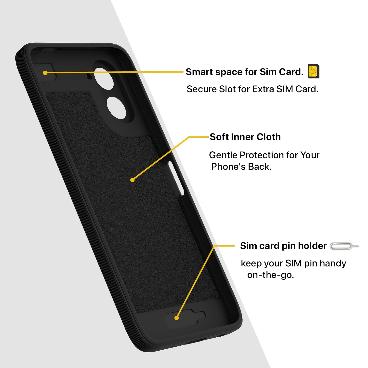 Redmi A7 MagSafe phone cover in black by Pikkme – photo 6