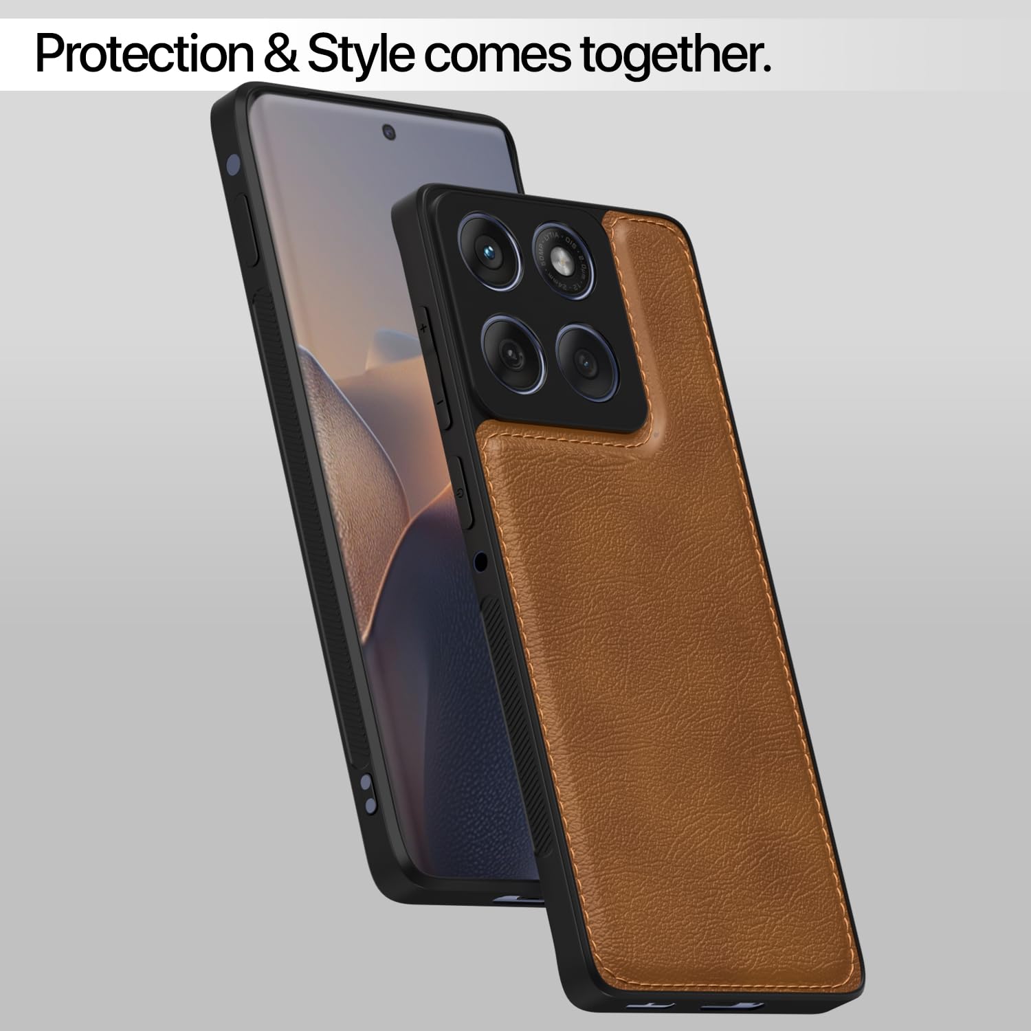 Brown phone cover for Moto Edge 60/Edge 60 Fusion 5G – Pikkme – photo 7