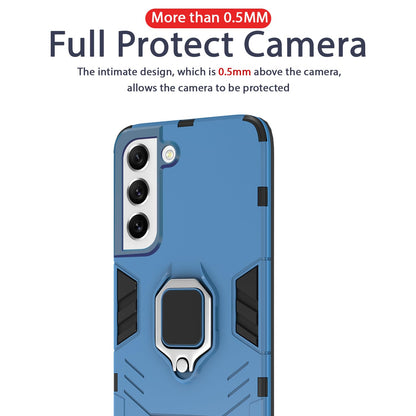 Pikkme Samsung Galaxy S21 Fe 5G D5 Tough Armor Back Cover | Blue