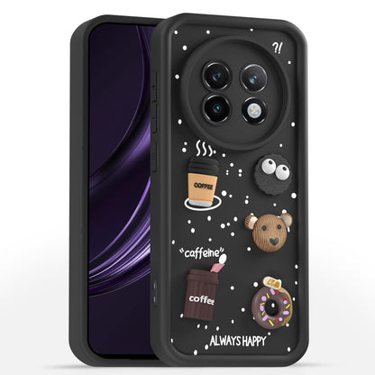 Black back cover for Realme 13 Plus 5G/P1 – Pikkme