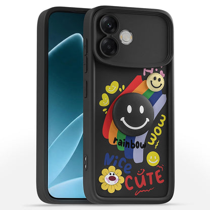 Oppo F33 Pro 5G Soft Silicone mobile back cover in black by Pikkme