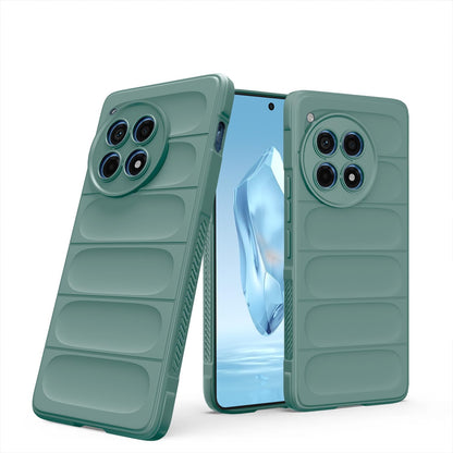 OnePlus 12R 5G Liquid Silicone mobile cover in green by Pikkme