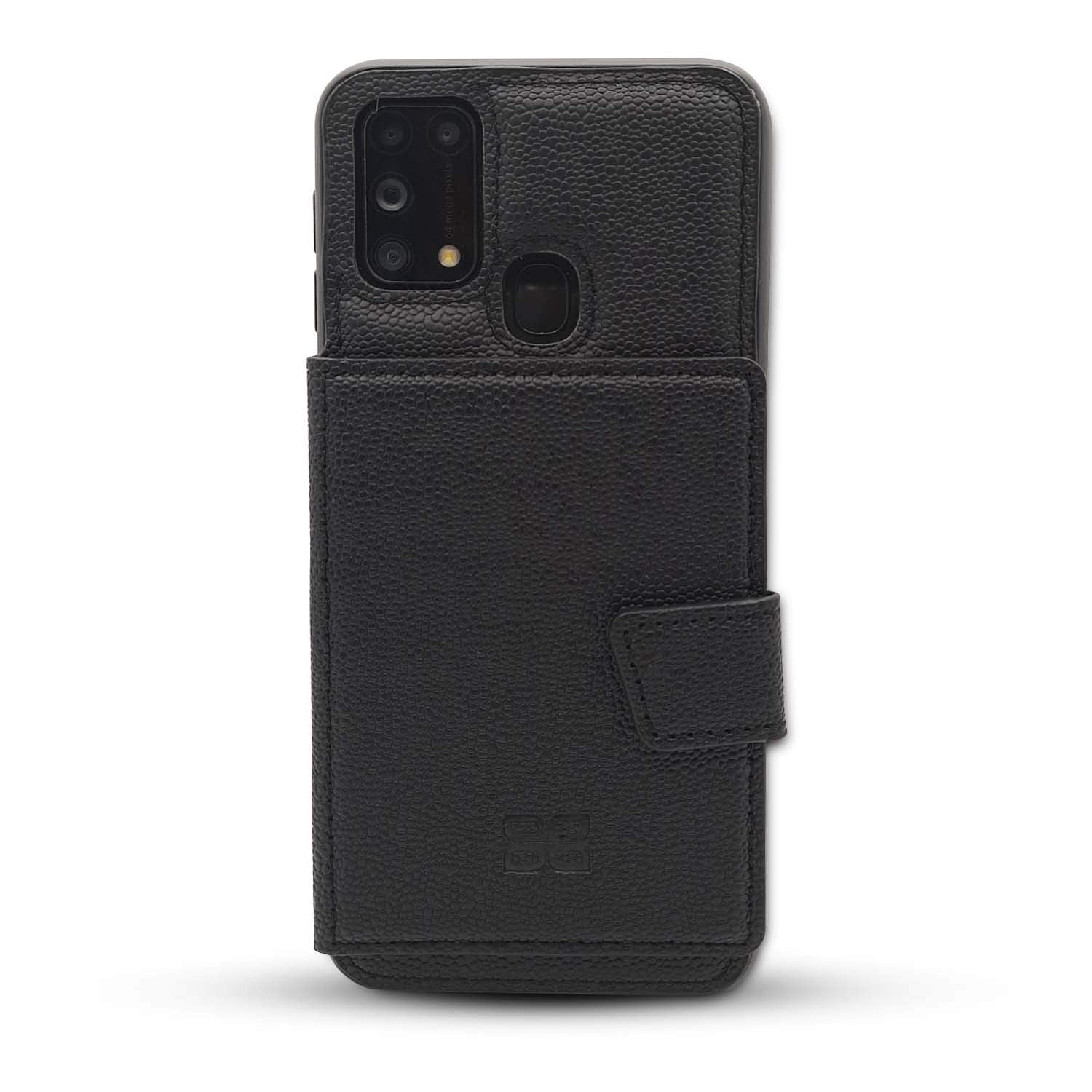 Samsung M31 Wallet phone cover in black by Pikkme – photo 3