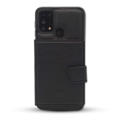 Samsung M31 Wallet phone cover in black by Pikkme – photo 3