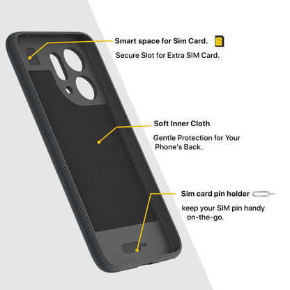 Pikkme Oppo Reno 14 5G grey mobile back cover – photo 6