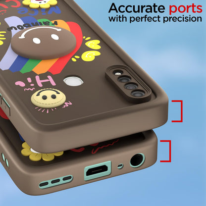 Pikkme Oppo A31 brown back cover – photo 4