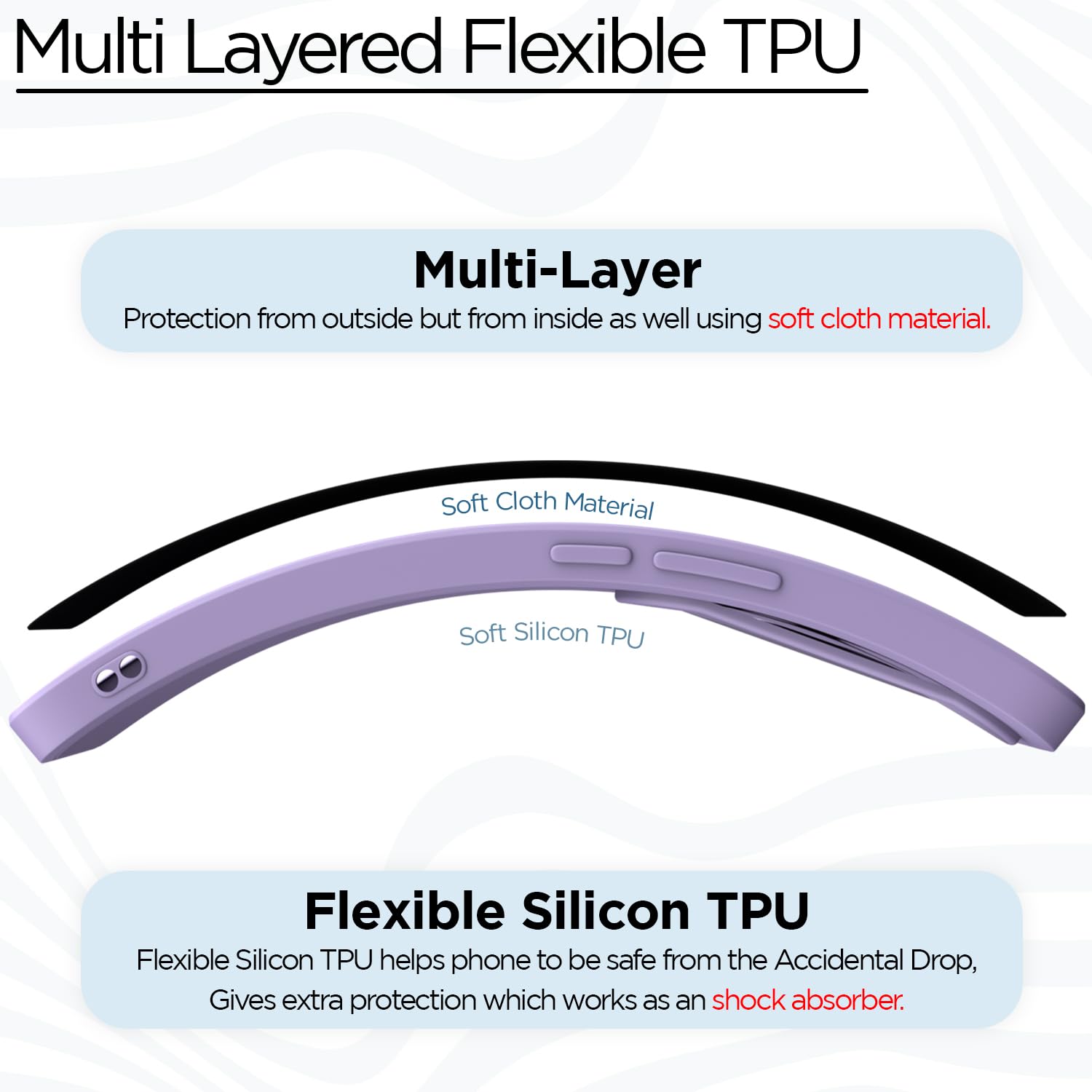 Pikkme Vivo V40e/iQOO Z9s 5G Matte purple back cover – photo 3