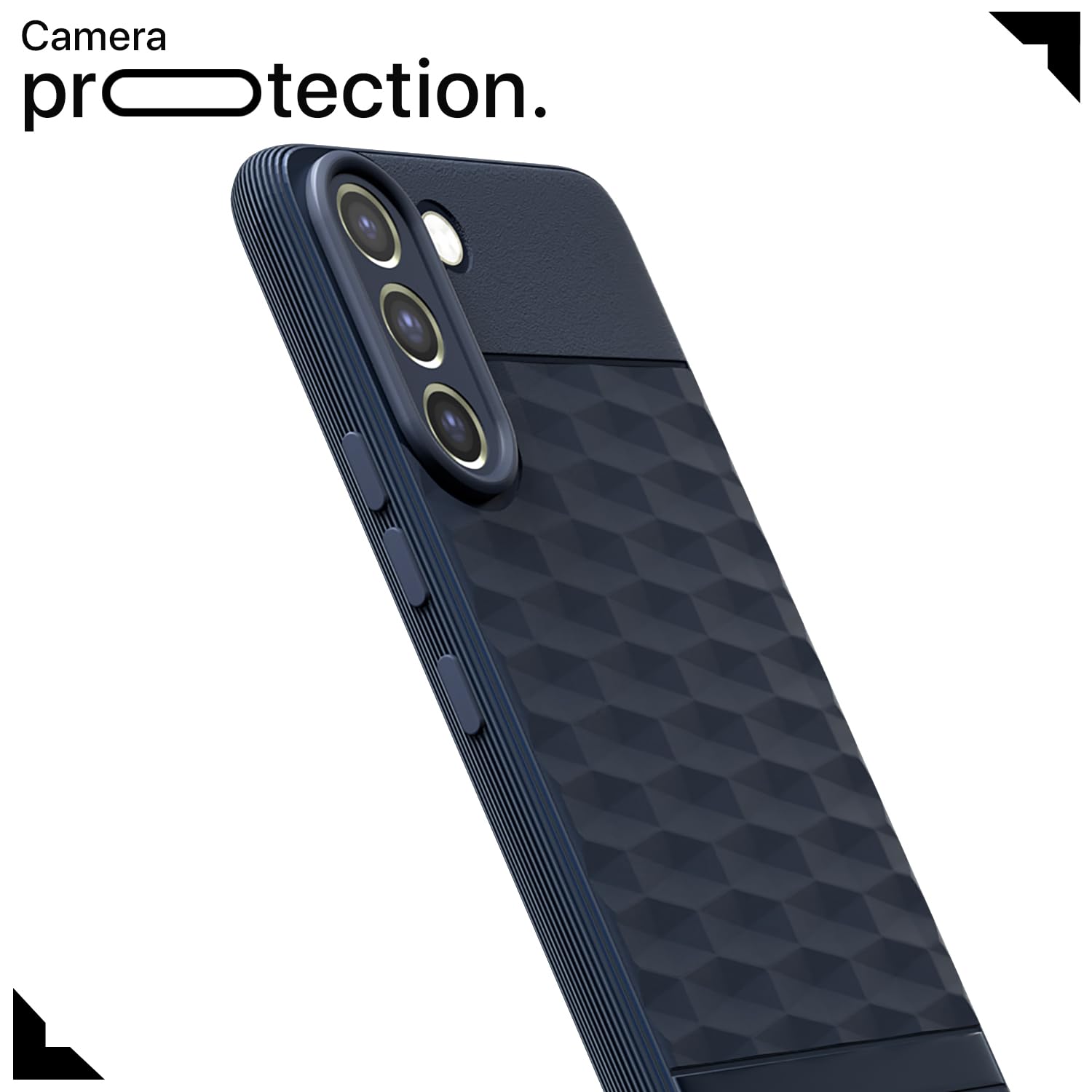 Samsung S21 FE 5G Silicone phone cover in blue by Pikkme – photo 5