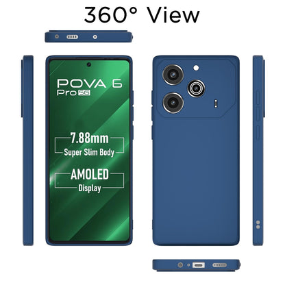 Tecno Pova 6 Pro 5G phone cover in blue by Pikkme – photo 4