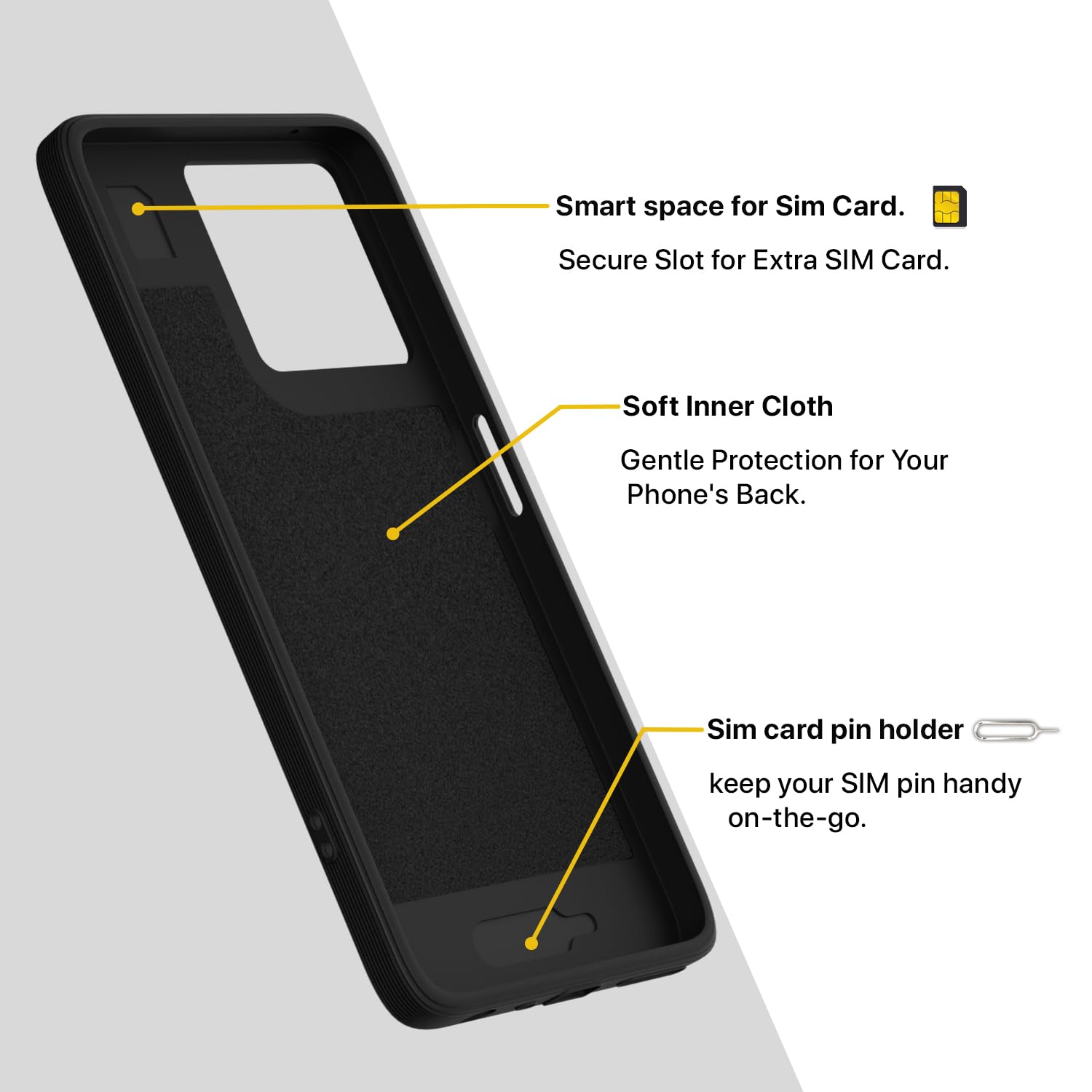 Pikkme black MagSafe phone cover for Moto G67 Power/G57 Power 5G – photo 6