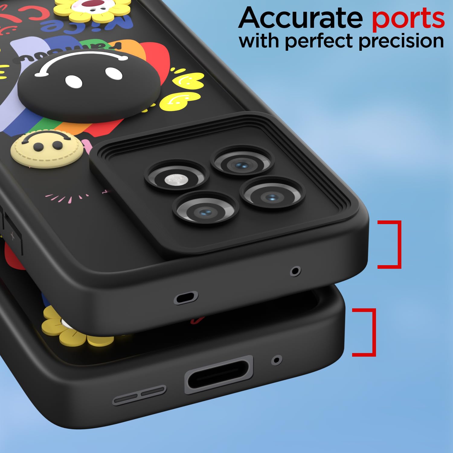 Pikkme OnePlus 11 5G Soft Silicone black mobile cover – photo 4