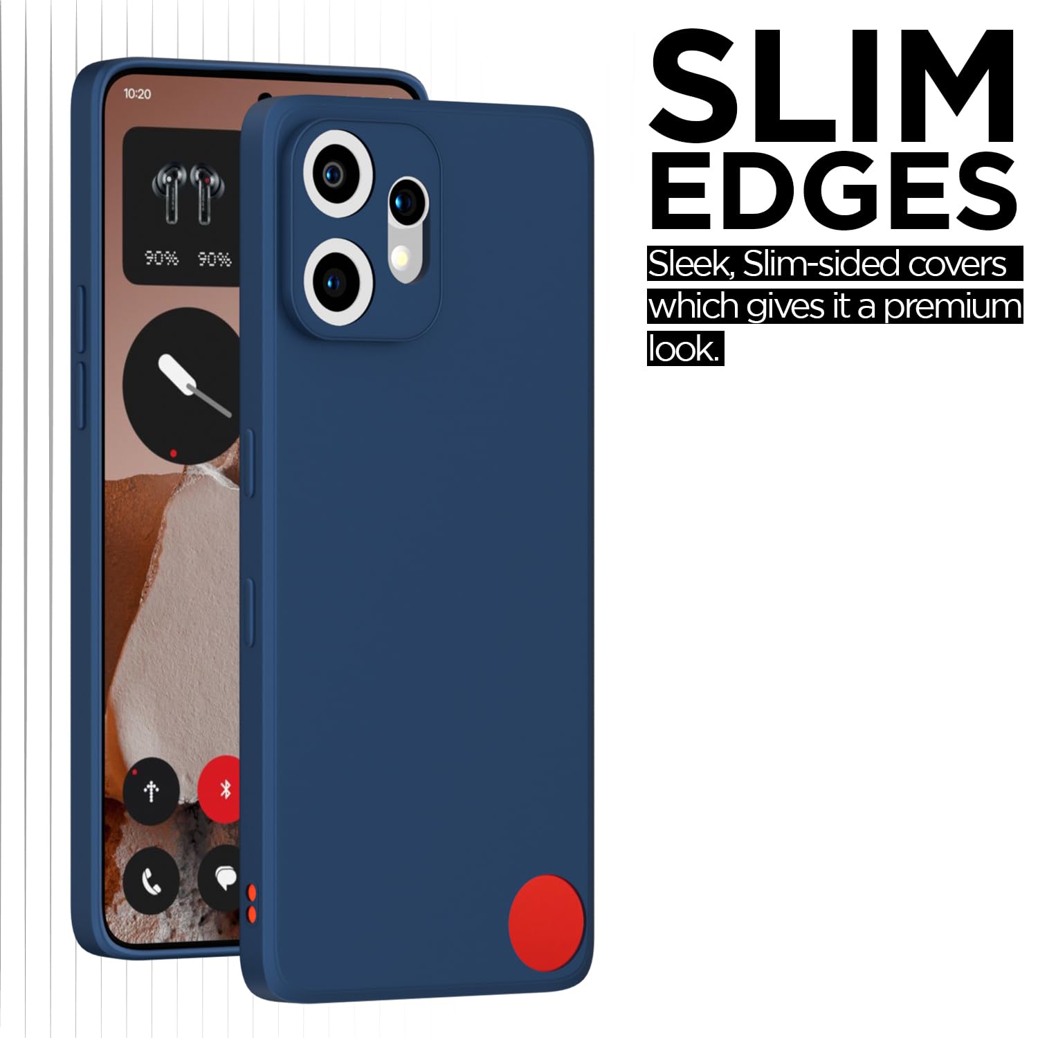 Pikkme blue Matte phone cover for CMF Phone 2 Pro 5G – photo 6