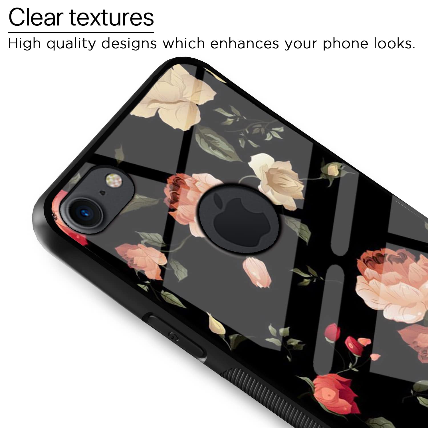 Pikkme iPhone 7/8 Flower mobile back cover – photo 4