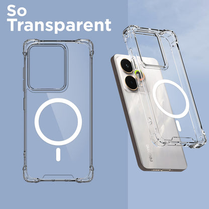 Realme 15 Pro 5G mobile back cover in transparent mag-safe by Pikkme – photo 2