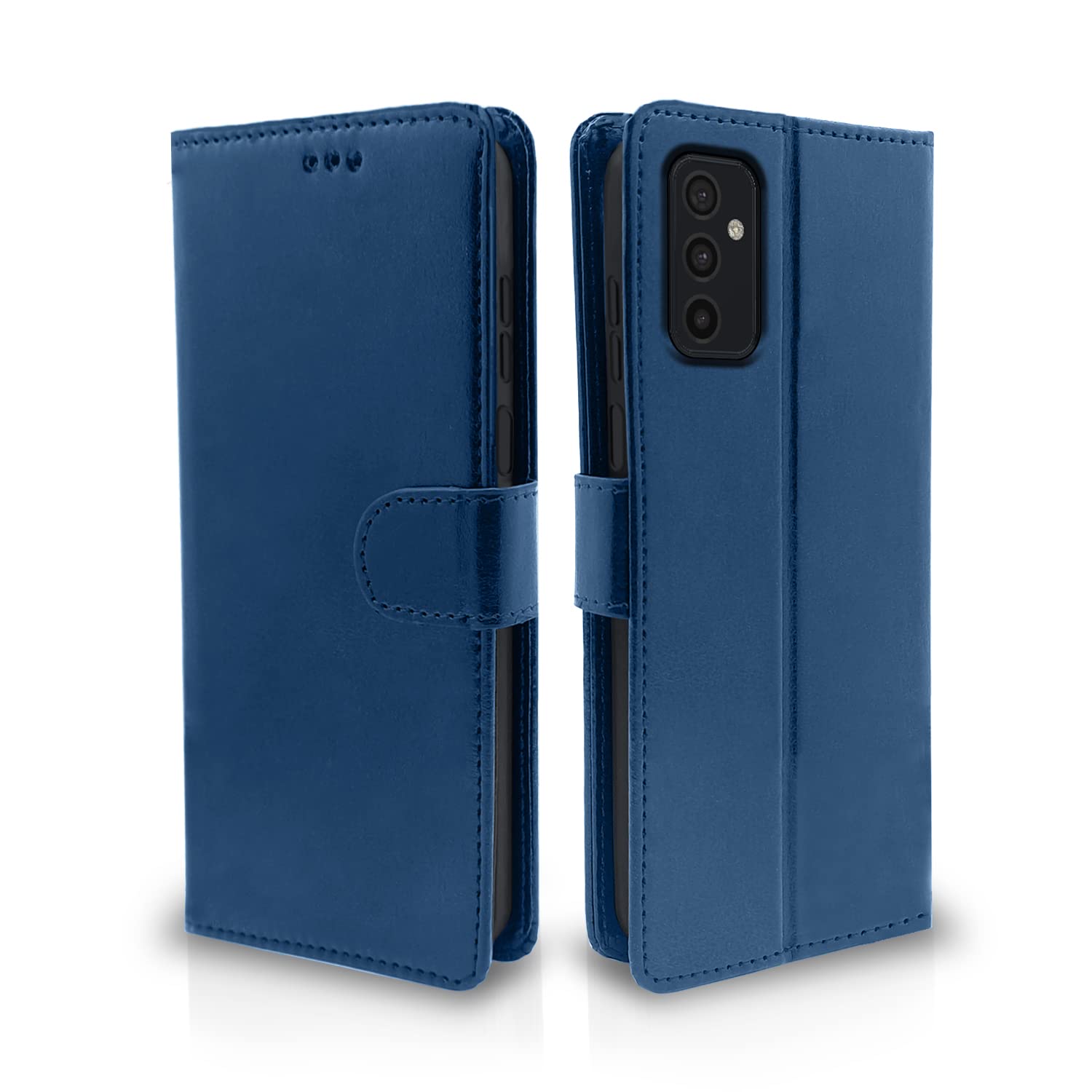 Pikkme Samsung M52 5G blue mobile flip cover