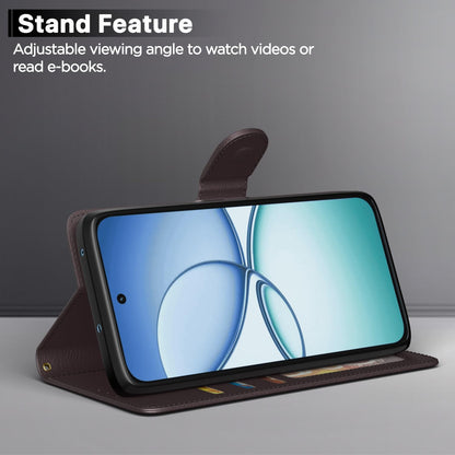 Realme 15T/Narzo 90 5G wallet flip cover in coffee by Pikkme – photo 3