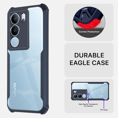 Pikkme blue Clear back cover for Vivo V29/V29 Pro 5G – photo 5