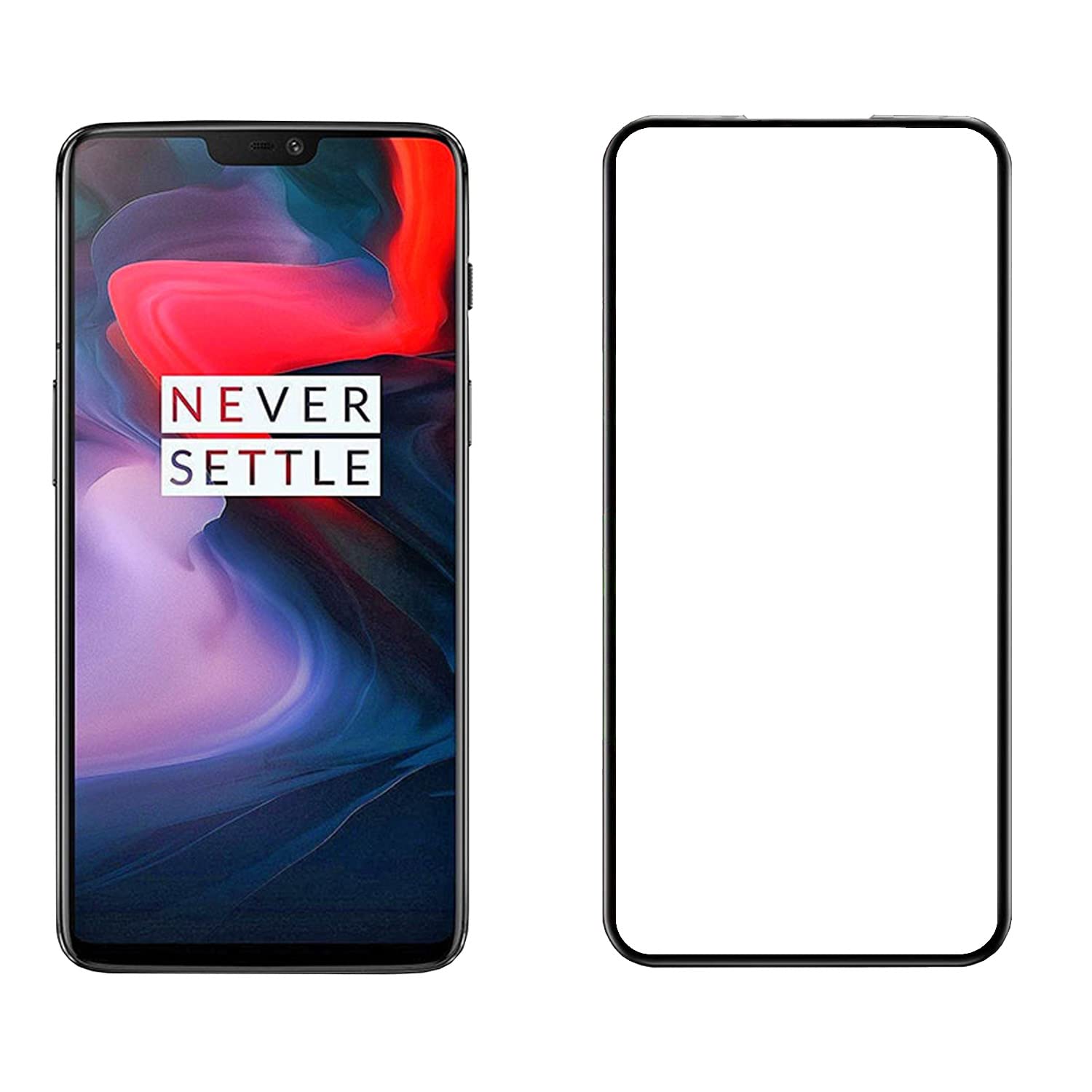 Pikkme OnePlus 6 Tempered Glass