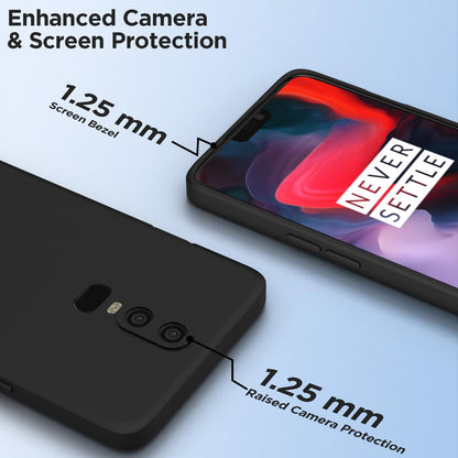 Black back cover for OnePlus 6 – Pikkme – photo 6