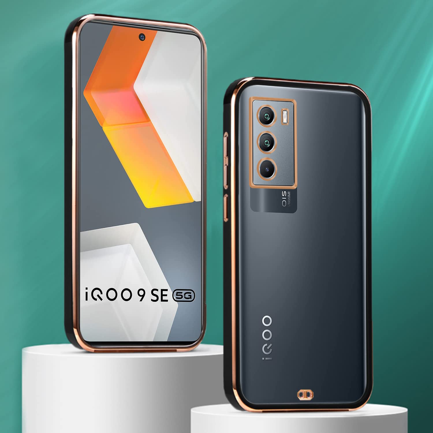 Pikkme iQOO 9 SE 5G Chrome black mobile cover – photo 3