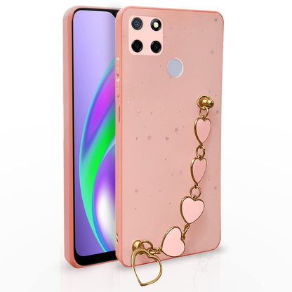 Pink Chain back cover for Realme C12/C15/C25/C25s/Narzo 20/30A – Pikkme