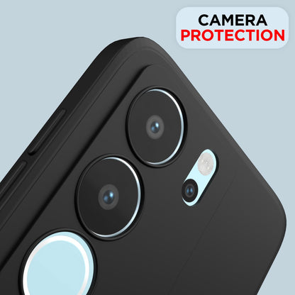 Pikkme black Matte phone cover for Vivo Y29 5G/Y19s – photo 5