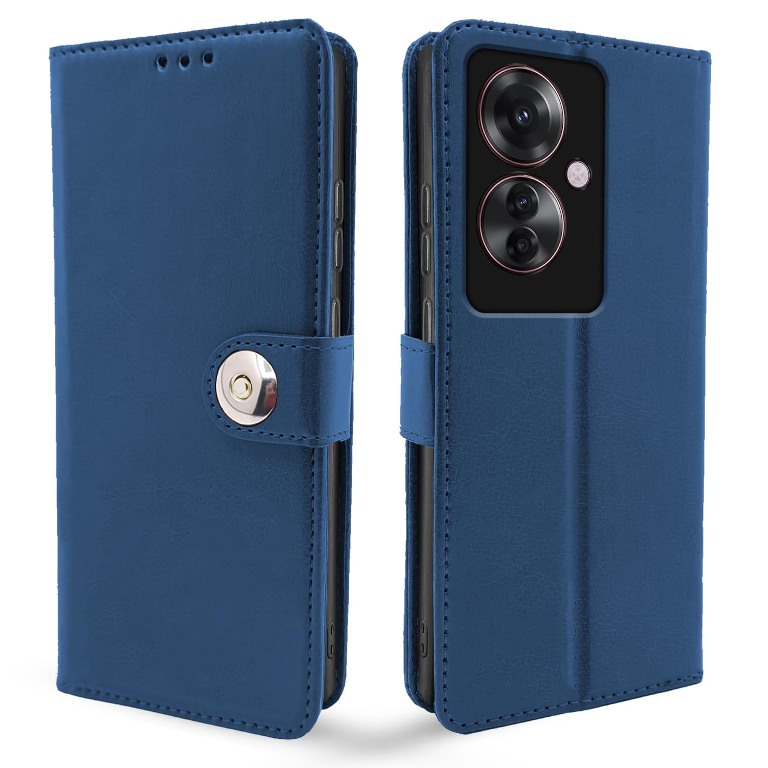 Pikkme OPPO F25 Pro 5G blue mobile flip cover