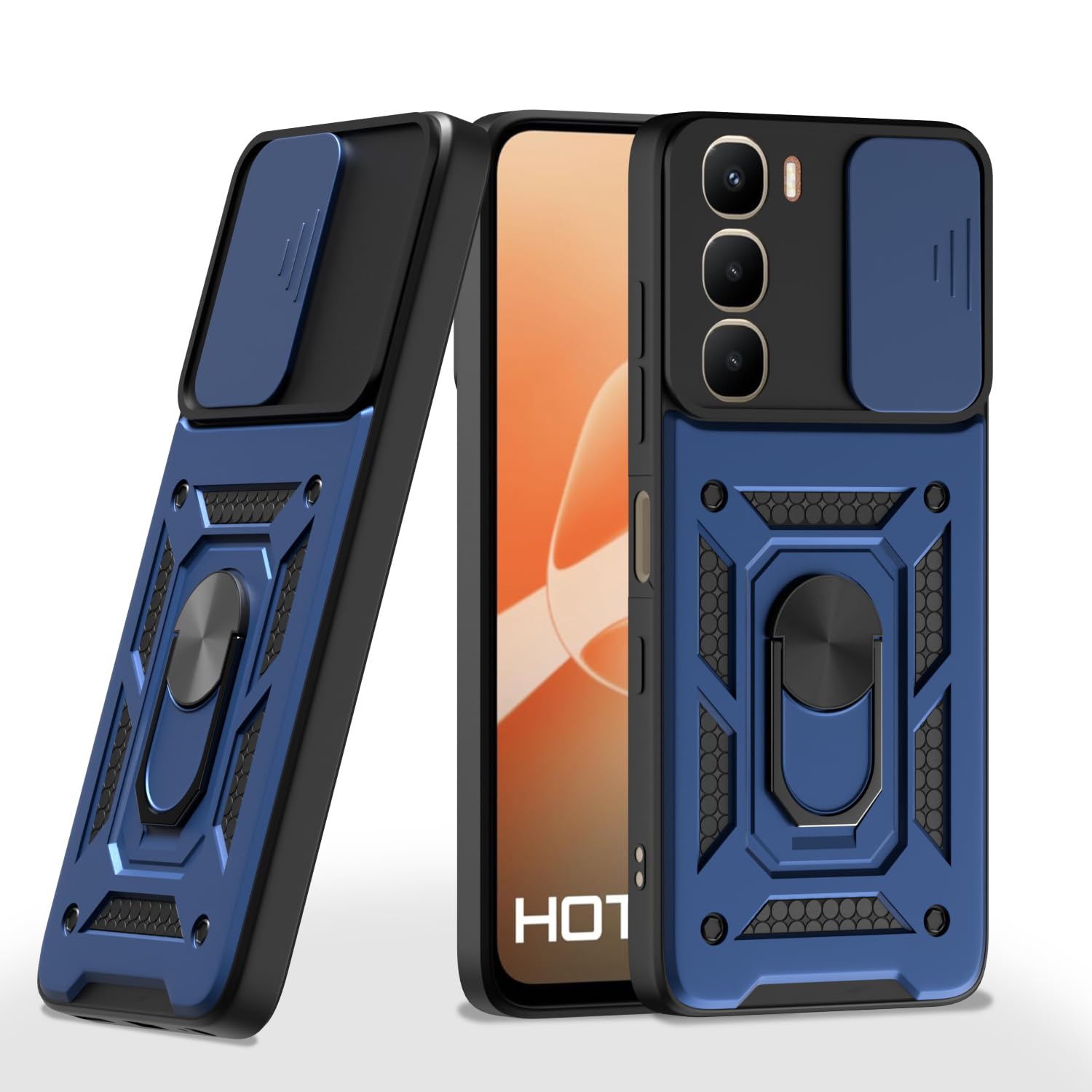 Blue phone cover for Infinix Hot 60 5G/360 – Pikkme