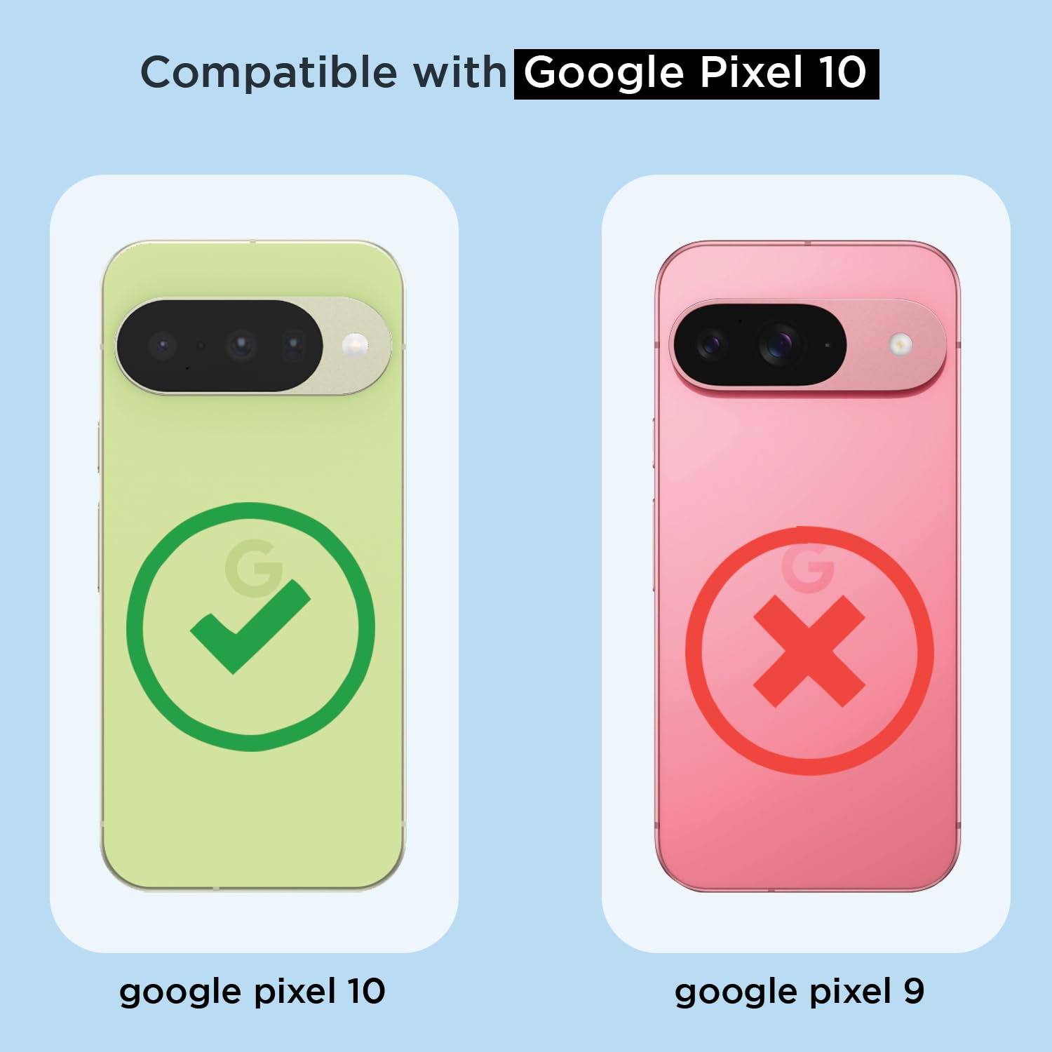Pikkme Google Pixel 9/Pixel 10/Pixel 10 Pro 5G transparent mag-safe back cover – photo 4