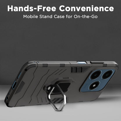 Pikkme black Tough Armor phone cover for Realme C63 4G – photo 6