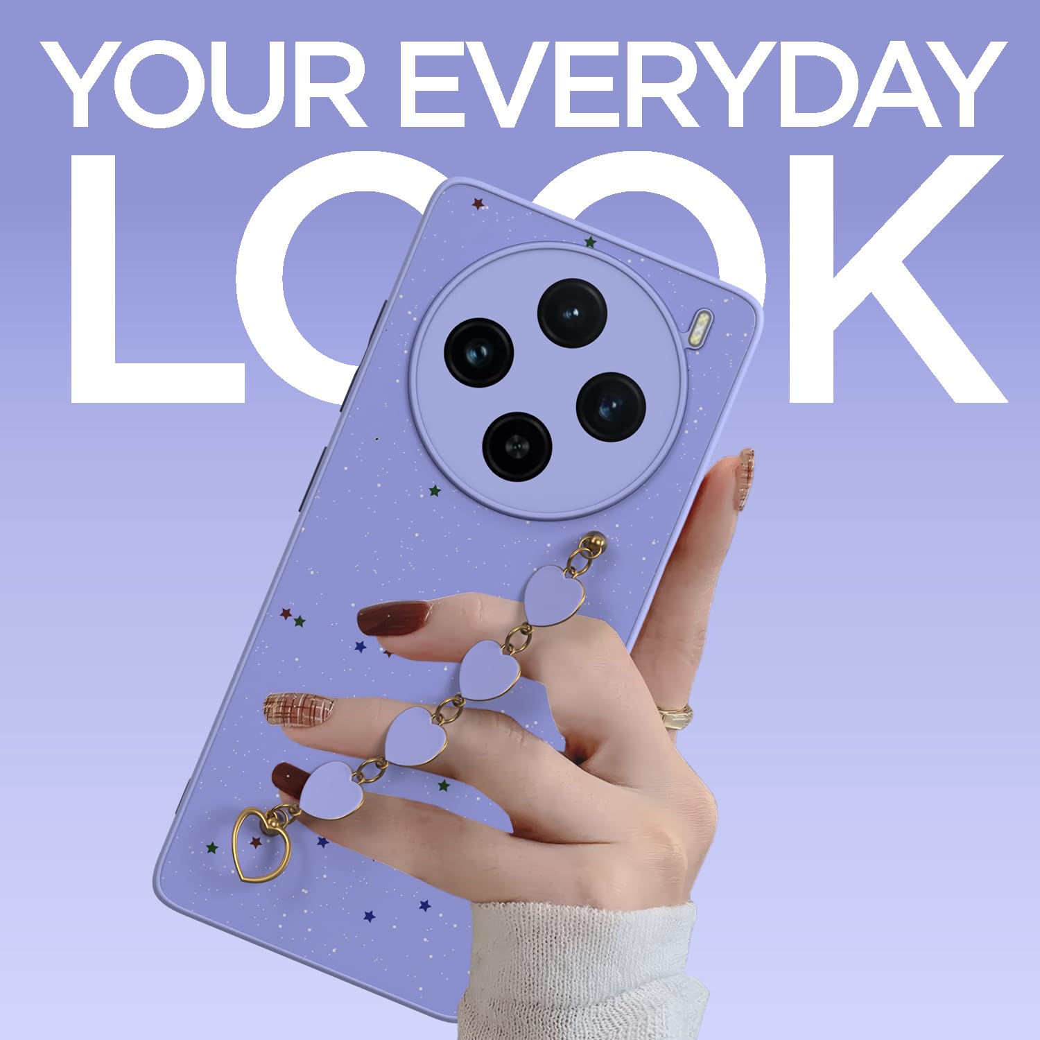 Pikkme purple mobile back cover for Vivo X100 5G – photo 2