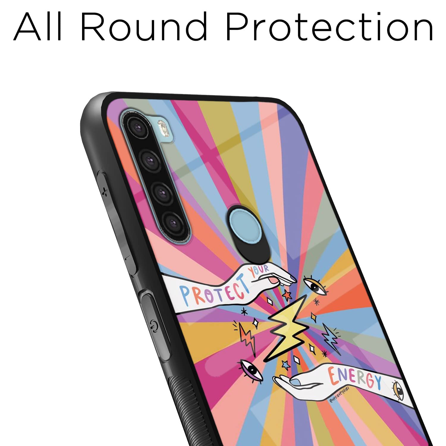 Redmi Note 8 Hybrid phone cover by Pikkme – photo 7