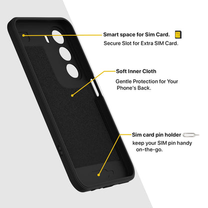 Realme C100x mobile back cover in black by Pikkme – photo 6