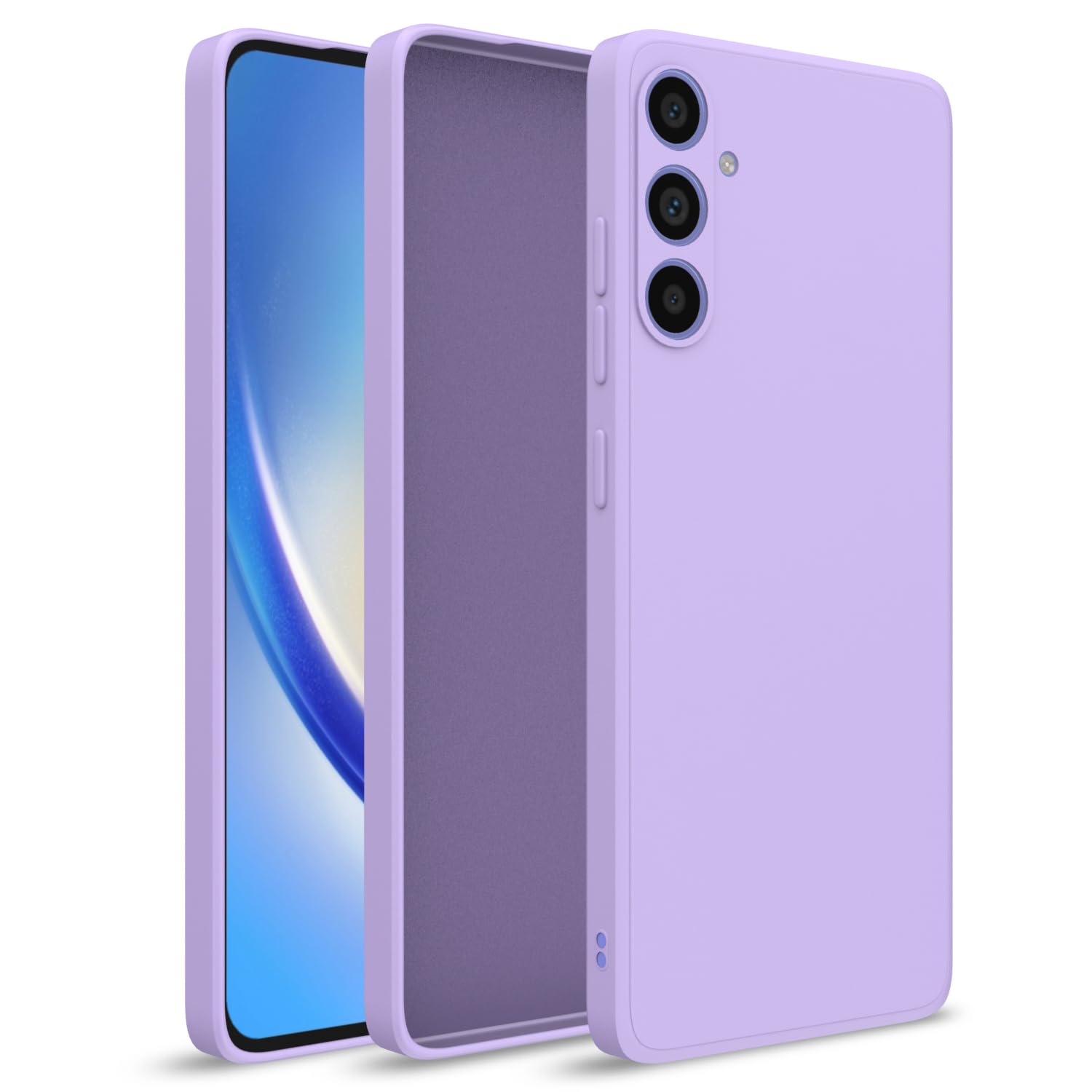 Pikkme Samsung A34 5G purple mobile cover