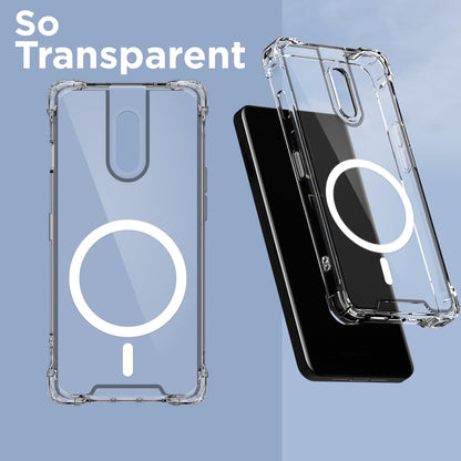 Pikkme OnePlus 6T/7 transparent mag-safe back cover – photo 2