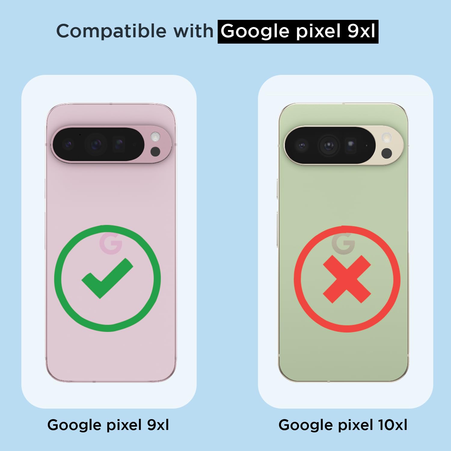Pikkme transparent mag-safe MagSafe mobile back cover for Google Pixel 9 Pro XL 5G – photo 4
