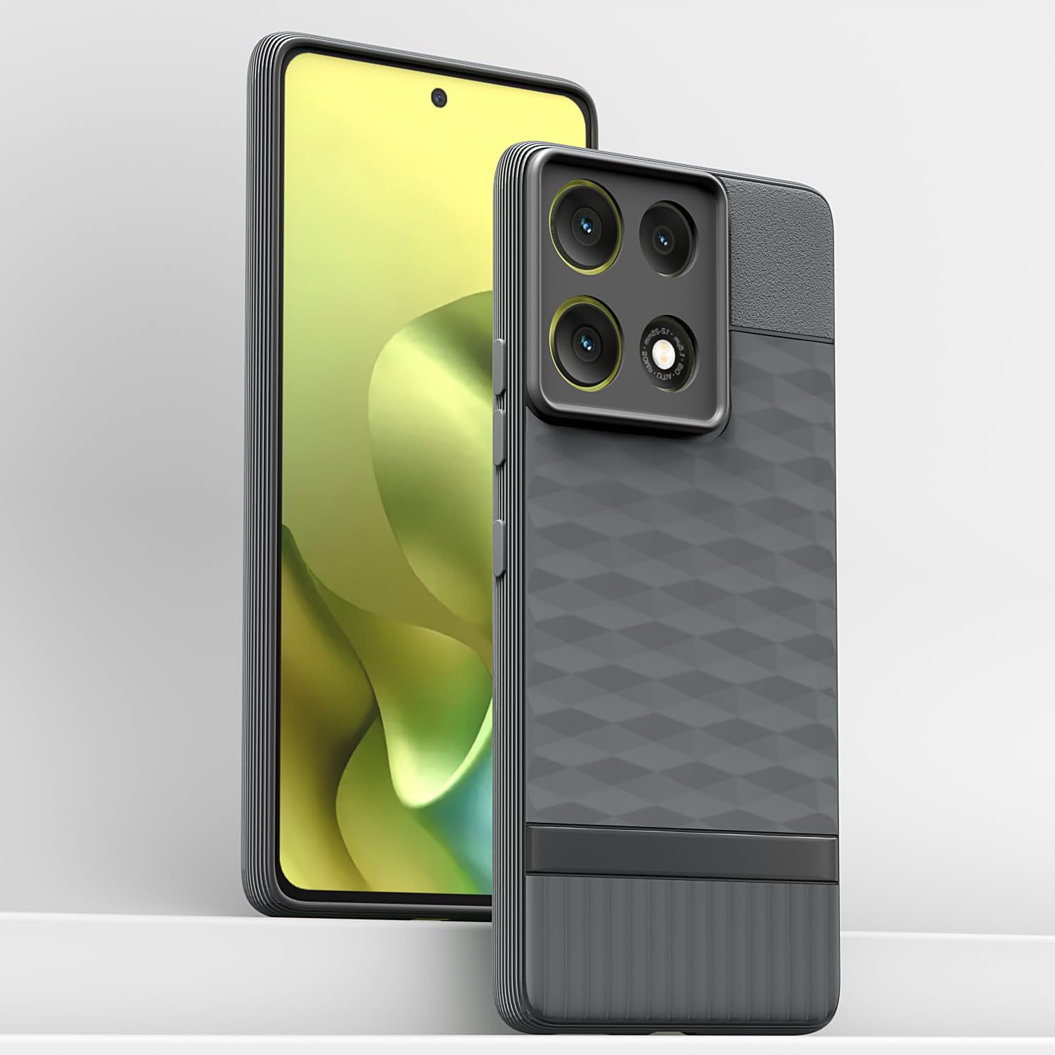 Pikkme Moto G86 Power 5G grey back cover – photo 2