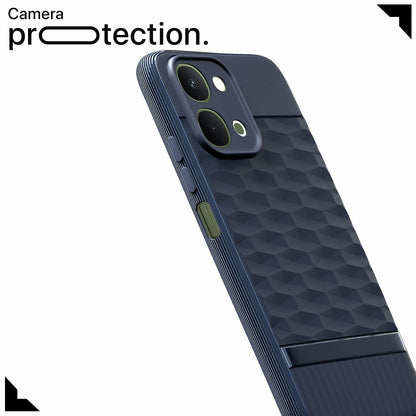 Pikkme blue Silicone mobile back cover for Vivo T5x/Y51 Pro/iQOO Z11x 5G – photo 5