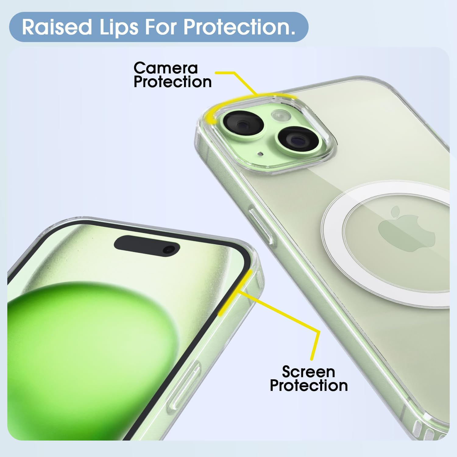 Transparent Carbon back cover for iPhone 15 – Pikkme – photo 4