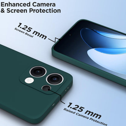 Oppo Reno 13 5G Matte phone cover in green by Pikkme – photo 2