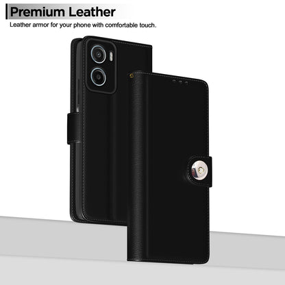 Pikkme Moto G05 Button black flip case – photo 2