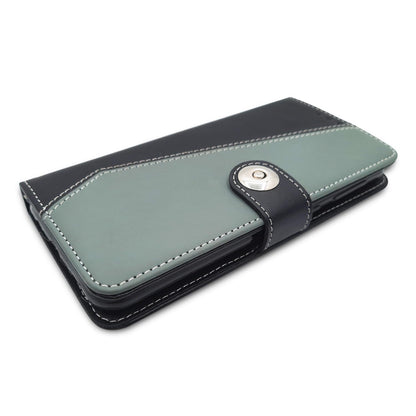 Pikkme Samsung Galaxy A35 5G Contrast Flip Cover  (Grey)