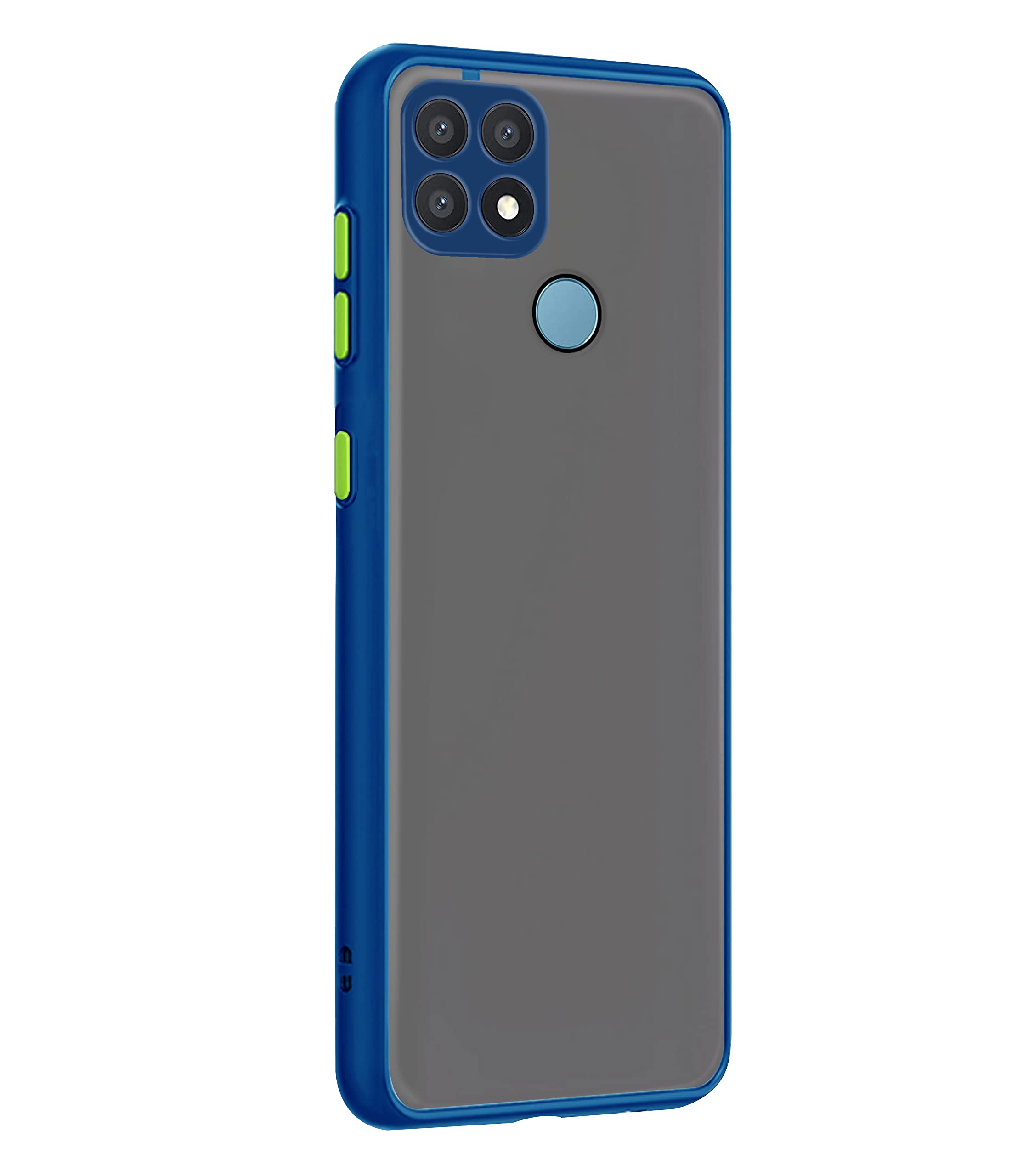 Blue Hybrid mobile cover for Realme Narzo 30A/20/C25s/C25/C12 – Pikkme – photo 6