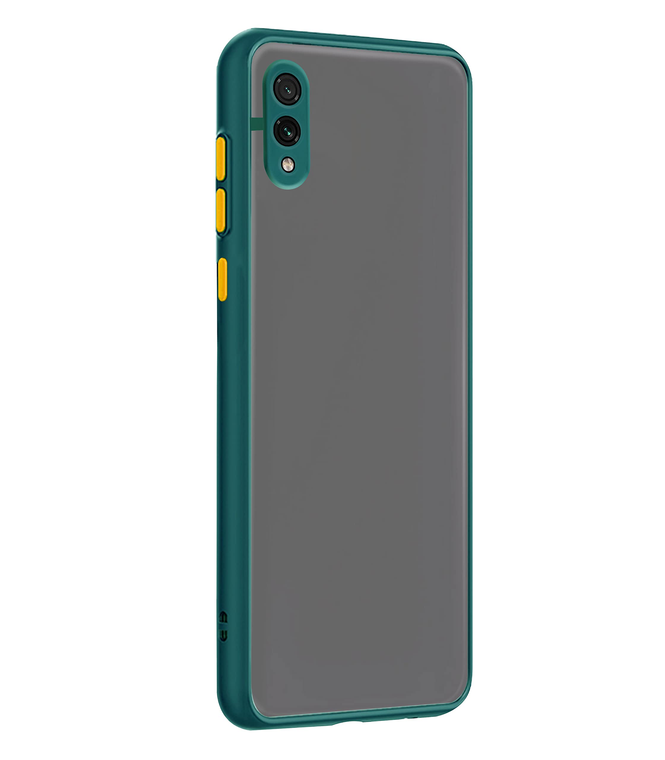 Samsung M02 Hybrid mobile cover in green by Pikkme – photo 6