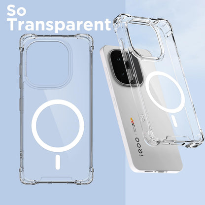 iQOO 15 5G phone cover in transparent mag-safe by Pikkme – photo 2