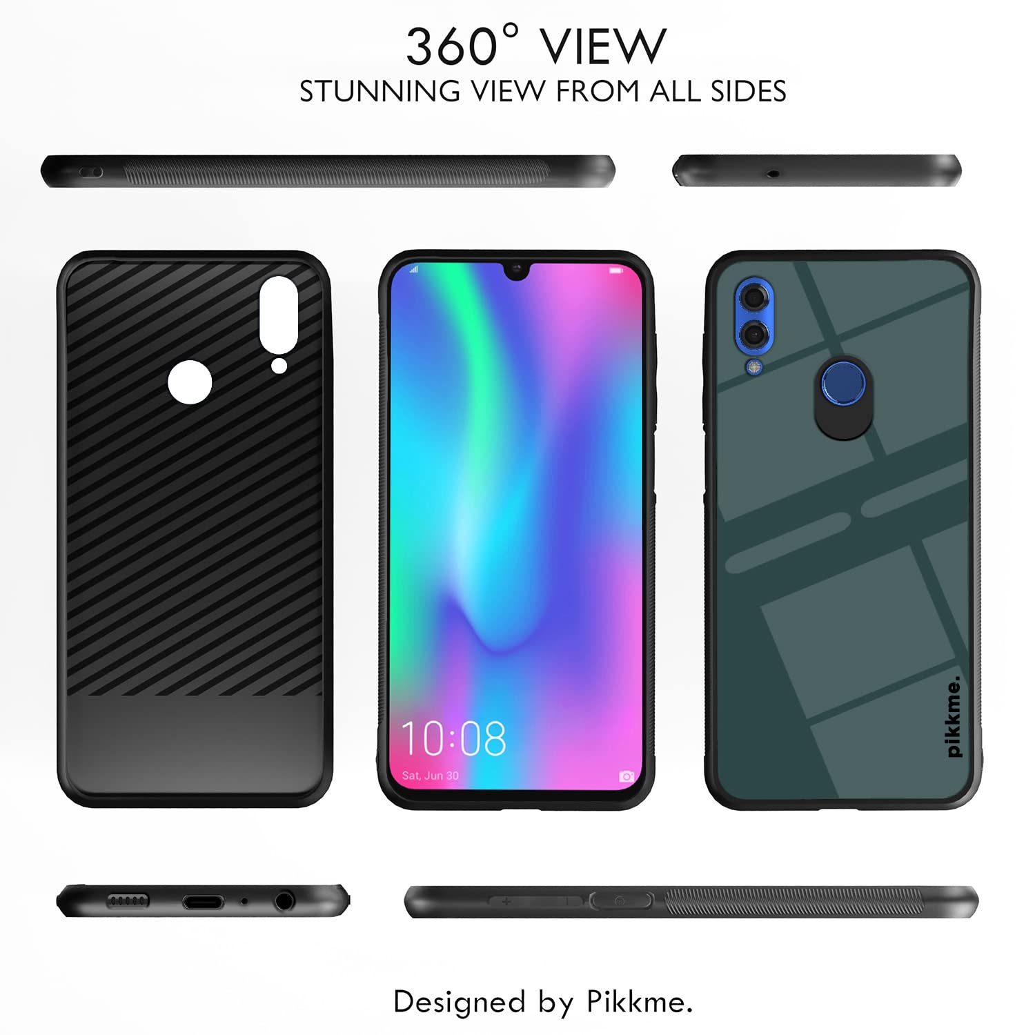 Pikkme Honor 10 Lite Hybrid mobile back cover – photo 2