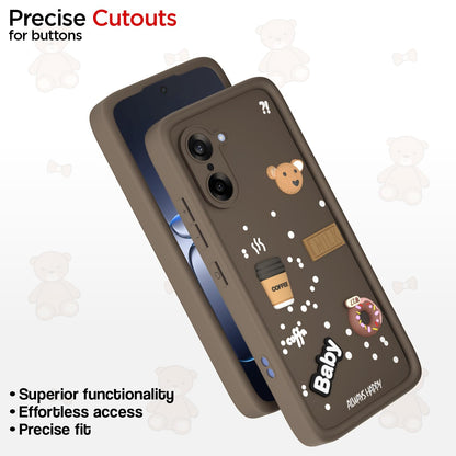 Brown Silicone back cover for OnePlus Nord CE 5 5G/3D – Pikkme – photo 6
